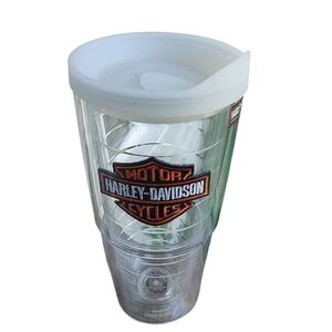Harley-Davidson X Tervis Clear Tumbler with White Lid